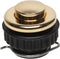 Grothe 62025 Belknop 1-voudig Goud 12 V/1,5 A