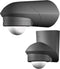 Grothe 94534 PIR-bewegingsmelder Opbouw (op muur) 240 ° Relais Zwart IP55