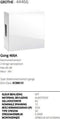Grothe Gong 466A 8-12V elektromechanisch wit glans