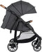 BebeConfort Ingenious - Compacte Stadskinderwagen - Vlakke ligstand - Mineral Graphite