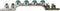 Wentronic 67006 - Kabel-combiner - F connector female/female - Zilver