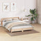 vidaXL - Shaggy - Tapijt - met - Latex - Onderzijde - Bruin - 120x170 - cm