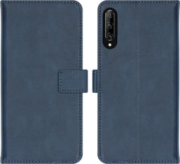 iMoshion Hoesje Geschikt voor Huawei Y9s / Huawei P Smart Pro Hoesje Met Pasjeshouder - iMoshion Luxe Bookcase - Donkerblauw