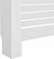 vidaXL Radiatorombouwen 2 st 152x19x81.5 cm MDF wit