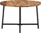 vidaXL - Salontafel - 54x54x35 - cm - massief - mangohout - en - ijzer