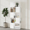 vidaXL-Boekenkast/kamerscherm-60x24x155-cm-spaanplaat-wit