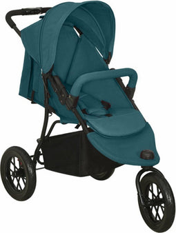 vidaXL - Kinderwagen - staal - groen