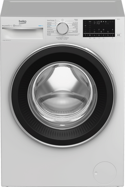 Beko B3WT59610W - Voorlader Wasmachine - 9 kg - 1600 toeren - A