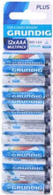 Grundig Batterijen R3 Aaa Zink 12 Stuks