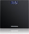 Grundig Digitale Personen Weegschaal - Weegschaal tot 180kg - Personenweegschaal meet in kg/lb - Precisieweegschaal tot 500gr Nauwkeurig - met Digitaal Display - Zwart - Glas