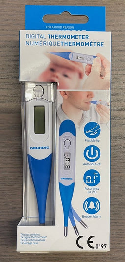 Grundig Ed-47441: Digitale Thermometer Met Flexibele Punt