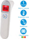 Grundig Infrarood Thermometer - Koortsthermometer Digitaal - Laser Thermometer Zonder Aanraken - Infraroodthermometers voor Mens, Dier en Objecten - Infrarood warmtemeter - Pyrometer met Kleurcodering