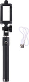 Grundig Inklapbare Selfie Stick - Bluetooth - IOS & Android - Inclusief USB Kabel
