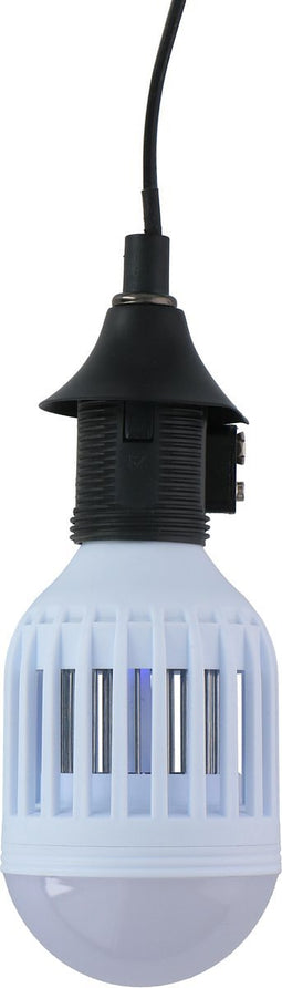Grundig Insectenlamp - Muggenlamp - Vangt o.a. Muggen, Motten en Vliegen - Wit / Blauw Licht