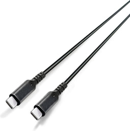 Grundig Kabel USB C naar USB C Kabel - USB 3.2 Gen 2 - Oplaadkabel 3 Meter - Opladen en Synchroniseren - 10Gbps - Snel Laden - Zwart