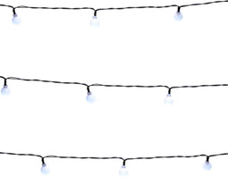 Grundig Lichtsnoer op Zonneenergie - 16,85 M - 100 Lampjes - Warm Wit Licht - 8 Modi - Zwart