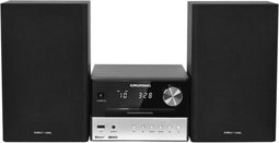 Grundig M1000BT2 home audio systeem Home audio-microsysteem 30 W Zwart, Zilver