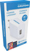 Grundig Oplader met USB-A Poort - QC3.0 Snellader - Compatibel met iPhone en Android - Kunststof - Wit