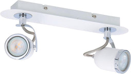 Grundig Plafondlamp - 2 Spots - 360 Graden Draaibaar - Wit