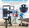 Grundig Smartphone Video Rig - Handgrip - Zwart/ Rood