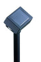 Grundig Solar Lampionnenslinger - 240 CM 10 LEDS - Met Zonnepaneel - IP44 - Geel/Blauw/Paars