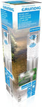 Grundig Solar Tuinverlichting - Super LED - 44,5 x 7,5 CM - Bewegingssensor - IP44 - Glas met Patroon - Met Prikker