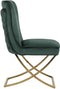 Richmond Stoel Chelsea Green velvet / gold (Quartz Green 501)