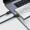 SBS TECABLETISSUETCCK - USB-C Kabel - 1,5 m 60W Gevlochten Zwart