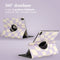 imoshion Tablet Hoes - Geschikt voor iPad Air 5 (2022) / Air 4 (2020) - 360° Draaibare Design Bookcase 2.0 - Dancing Cubes
