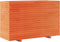 vidaXL - Plantenbak - 110x40x72,5 - cm - massief - grenenhout - wasbruin