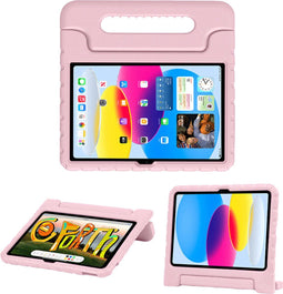 Accezz Kidsproof Backcover iPad 10.9 (2022) - Schokabsorberend - Lichtroze