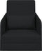 vidaXL - Vloersofa - Bed - 2-in-1 - Zwart - 65x80x83 - cm - Stof