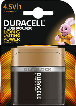Duracell Plus Power - 4,5V batterij - Langdurig vermogen - Oranje