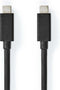 Nedis CCGB64700BK20 - USB 3.2 Cable Gen 1 - 4K-beeldresolutie - Zwart (2 m)