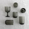 Glas Bidasoa Fosil Grijs Glas 460 ml (6 Stuks)