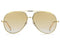 Marc Jacobs Zonnebril Dames Piloot Goud/goud