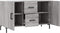 vidaXL - Dressoir - 100x36x60 - cm - bewerkt - hout - grijs - sonoma - eikenkleurig