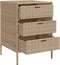 vidaXL - Tuinkast - 3 lades - 55x59x80 cm - beige