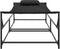 vidaXL - Ligbed - - - Antraciet - - - 200x74x73 - cm - - - Staal - & - Textilene