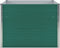 vidaXL - Plantenbak - verhoogd - 100x100x77 - cm - gegalvaniseerd - staal - groen