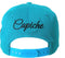 Capiche® Snapback Pet Heren – Crocodile – Blauw & Zwart – Verstelbaar met Druksluiting – Sportcap – Baseball Cap – Mannen Cap – Krokodillen Pet