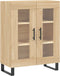 vidaXL - Dressoir - 69,5x34x90 - cm - bewerkt - hout - sonoma - eikenkleurig