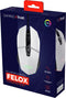 Trust GXT 109 Felox - Gaming Muis - 6400 DPI - Wit