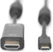 Assmann AK-300330-020-S - USB-C naar HDMI Adapterkabel - 4K/60 Hz - Zwart