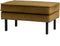BePureHome Rodeo hocker op poten - Velvet - Honing Geel - 45x84x54