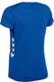 hummel Valencia - Sportshirt Dames - ClimaTec technologie - Royal/White