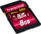 Transcend 8GB SDHC UHS-I 600x - Geheugenkaart - Class 10 - (128GB)