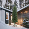 vidaXL - Kunstkerstboom - smal - met - standaard - 270 - cm - PVC