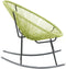 vidaXL - Tuinstoel - Acapulco - poly - rattan - groen