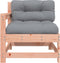 vidaXL - Tuinstoelen - 2 - st - met - kussens - massief - douglashout